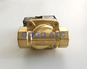 วาล์วโซลินอยด์น้ำทองเหลืองแบบไดอะแฟรม 2 ทาง คุณภาพสูง GOGO แบบปกติปิด ขนาด 3/8 นิ้ว BSP 110V AC 15 มม. PX-10 NBR - Product Image 5