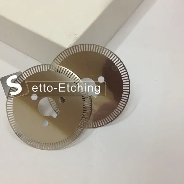 OEM metalen ets onderdelen voor rotary encoder disk