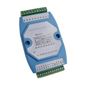 RS485 4-20ma Digital CurrentとVoltage Signal Acquisition Module Seal 9v Dc〜32vdc 4-20ma 1-5v 0-10v 1ワット8または12チャンネル