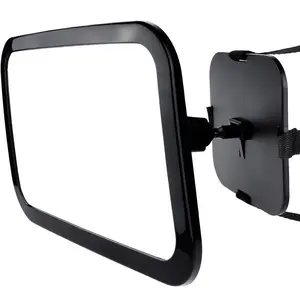 Headrest Mirror Shatterproof Mirror For Baby Car Mirror Fixed Headrest