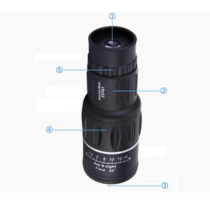 Télescope monoculaire M1652ST 16x52 <span class=keywords><strong>Starscope</strong></span>, monoculaire télescopique de nuit - Product Image 2