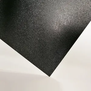 Черный лист из АБС-пластика, текстурированный на одной стороне, Индивидуальный размер, толщина 1 мм-8 мм