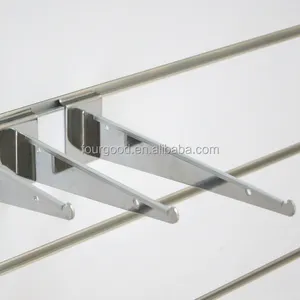 High quality products M10 slatwall display bracket,wall mounting bracket on sale