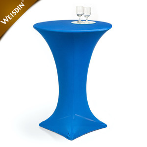 30 "x 42" trắng <span class=keywords><strong>lycra</strong></span> stretch cưới bistro cocktail cao top bar spandex bảng <span class=keywords><strong>cover</strong></span> - Product Image 6