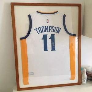 Tường Gỗ Cứng Hộp Bóng Cho Bóng Đá Jersey Bóng Rổ Jersey Hiển Thị Trường Hợp - Product Image 5