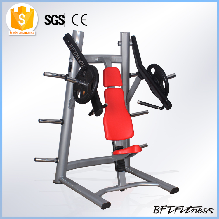 Placa de Carga Incline Chest Press/Entrenador de Gimnasio Integrado/Equipamiento Del Edificio Del Cuerpo