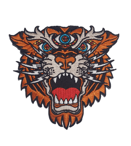 Tốt nhất bán hổ thiết kế tùy chỉnh logo May on/sắt trên thêu các bản vá lỗi - Product Image 5