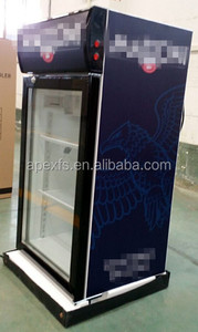 80 litros de helado nuevo estilo pantalla <span class=keywords><strong>mini</strong></span> refrigerador congelador comercial - Product Image 2