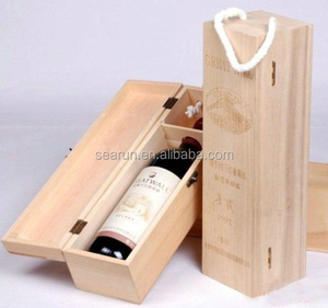 Wood wine bottle box, wine packaging, wooden wine boxes for sale