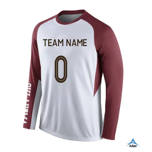 Custom Long-Sleeve Basketball Shirts with Name & Number, Long Sleeved  Basketball Practice Apparel, Personalized Basketball Shooting Shirts