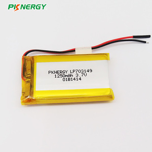 Long cycle life lipo battery <span class=keywords><strong>3</strong></span>,7 v 1250 mah 703149 cell phone mobile - Product Image 4