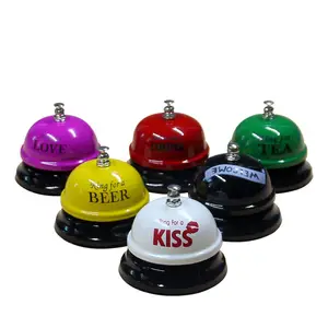 Factory Wholesale Custom Novelty Ring for Coffee Beer Drink Service Counter Table Bell