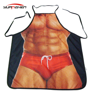 ผ้ากันเปื้อนทำอาหารเอวครัวตลกเซ็กซี่พิมพ์แบบกำหนดเอง - Product Image 1