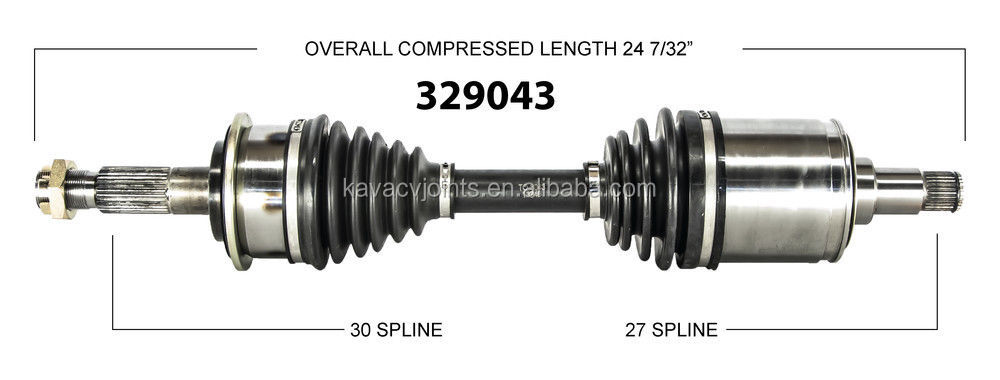 麦 43430-60071 Genuine Toyota Shaft Assembly, Front Drive, Left