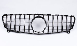 Grille avant GT R pour <span class=keywords><strong>Mercedes</strong></span> W176 classe A facelift <span class=keywords><strong>A250</strong></span> A200 A45 AMG 2016-2018 - Product Image 3
