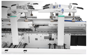 NEW STAR GFG-850-máquina de pegamento, <span class=keywords><strong>4</strong></span> y 6 esquinas, bloqueo automático de choques, Fondo de cartón, carpeta - Product Image 4