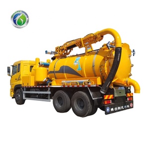10, 000L Dongfeng Vuoto di Aspirazione Delle Acque Reflue Petroliera Camion di Aspirazione Delle Acque Reflue per Fanghi di Depurazione - Product Image 2