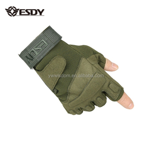 ESDY <span class=keywords><strong>guanti</strong></span> <span class=keywords><strong>tattici</strong></span> mezze dita protezione sport all'aria aperta caccia <span class=keywords><strong>guanti</strong></span> da ciclismo - Product Image 1