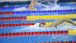 Popular de alta calidad a prueba de arañazos rojo, Bule y amarillo tres colores carril cuerda piscina de suministro en China - Product Image 5