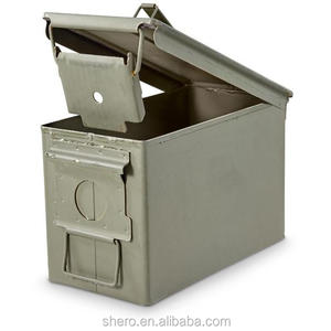 Caja de Munición Metálica Negra Verde Oliva M19A1 M2A1 PA60 PA108 <span class=keywords><strong>PA120</strong></span> M548 30 CAL - Product Image 2