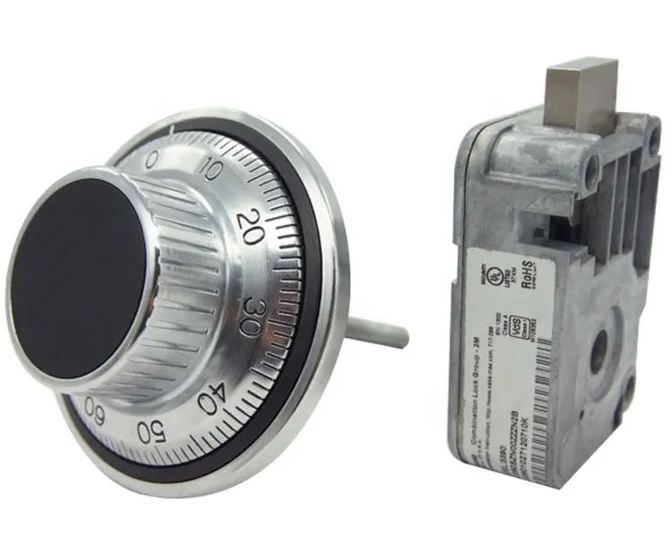 Webseite des Einkaufs LG 3390 U.L. Listed 3 Wheel Mechanical Combination Lock mit Riegel für Safe/Waffen safe/Tresor zum Verkauf