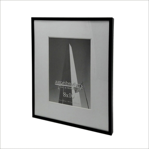 Custom Size Silver Aluminium Metal <strong>Gallery</strong> Picture <strong>Frame</strong> With Western Style Logo for Painting Display - Product Image 3