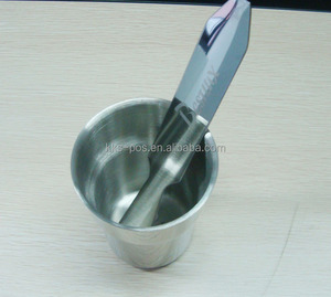 الترويجية الفولاذ المقاوم للصدأ إزالة رغوة سكين البيرة قاطع الفوم - Product Image 1