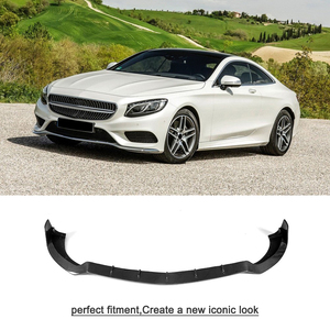 Carbono S-clase C217 frente Spoiler para <span class=keywords><strong>Mercedes</strong></span> <span class=keywords><strong>Benz</strong></span> <span class=keywords><strong>S500</strong></span> S550 Sport <span class=keywords><strong>Coupe</strong></span> 14-18 - Product Image 5