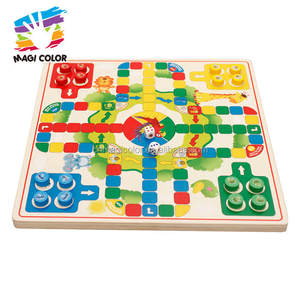 Divertida al por mayor de madera <span class=keywords><strong>ajedrez</strong></span> tablero <span class=keywords><strong>ajedrez</strong></span> piezas Juego con vuelo de <span class=keywords><strong>Ajedrez</strong></span> de madera y las damas de W11A064 - Product Image 1