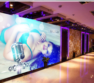 Sexy e hot bikini della ragazza carta da parati 3d tessuto di decorazione murale - Product Image 3