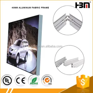 Tienda Online de china 40mm Plata Anodizado extrusión de perfiles de aluminio para la mesa de luz