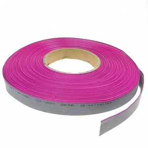 UL2651 AWG28 1.0 มม.1.27 มม.12Pin สีเทา IDC สายแบน Ribbon ผู้ผลิต