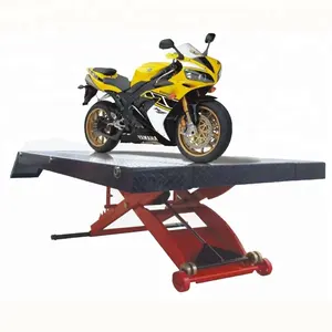 500 kg motorfiets scissor lift hoist