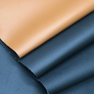 Grosir Kulit <span class=keywords><strong>Pvc</strong></span> Kualitas Tinggi Klasik Pola Litchi Kulit Buatan untuk Penutup Sofa dan Mebel
