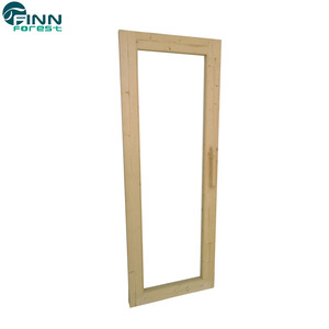 サウナ室用カスタム強化ガラスサウナドア - Product Image 4
