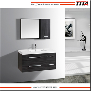 Barato mueble de baño <span class=keywords><strong>con</strong></span> lavabo de resina T5041 - Product Image 1