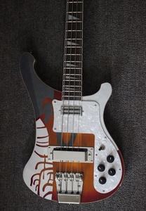 Weifang-guitare <span class=keywords><strong>basse</strong></span> électrique rick, 4 cordes, de bonne couleur - Product Image 3