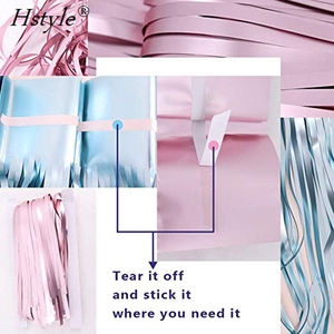 Palloncini per feste di <span class=keywords><strong>Gender</strong></span> Reveal Hstyle forniture di palloncini rosa blu decorazioni per foto di oggetti di scena per la squadra del ragazzo della squadra bomboniere - Product Image 6