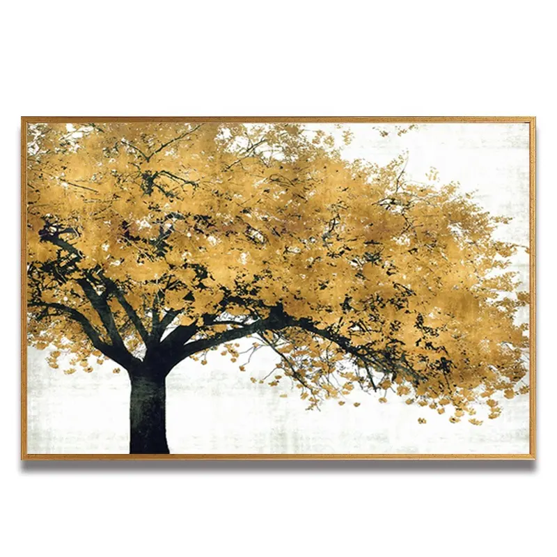 Abstracto pintura impresión de la lona sí marco árbol arte de pared imagen Casa Decor en precio barato