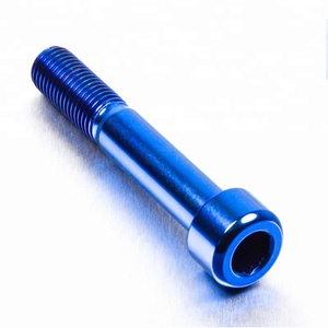 M10 M12 * 60Mm Ti Gr2 Gr5 Titanium Hexagon Ổ Cắm Đầu Cap Vít DIN912 - Product Image 3