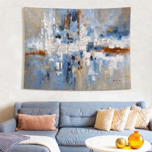 Decorazione Nordica per la Casa, Arazzo da Parete Moderno in Puro Cotone Personalizzato - Product Image 3