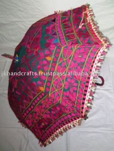 Parapluie brodé décoratif en patchwork fait à la main pour la décoration intérieure vente en gros - Product Image 2