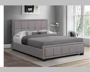 Тканевая кровать, дизайн, новая и хорошо продаваемая мебель для спальни