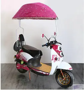 Parapluie universel pour moto électrique - Pour moto, scooter, mobilité,  pare-soleil, pluie - Blanc : : Auto