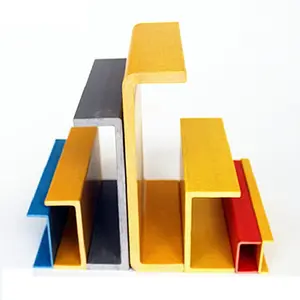 GRP U קרן פיברגלס U קרן מחיר <span class=keywords><strong>FRP</strong></span> U ערוץ - Product Image 1
