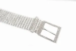 Muestra Gratuita, Cinturón de Novia con Pedrería para Mujer, Venta al Por Mayor, Cinturón Marroquí Popular - Product Image 5