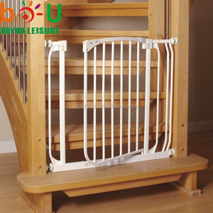 haute qualité réglable enfants enfants porte animaux de compagnie bébé barrière de sécurité pour les escaliers et les portes - Product Image 2