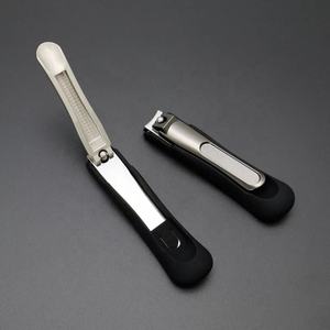 外科用ステンレス鋼湾曲した顎厚い硬い指の爪の足の爪のケアトリミングクリッパーとキャッチャー - Product Image 1