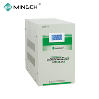 Régulateur de tension monophasé de type statique 15 KVA 20 KVA 110V 220V 230V AVR 15KVA 20KVA Stabilisateur de tension avec affichage numérique