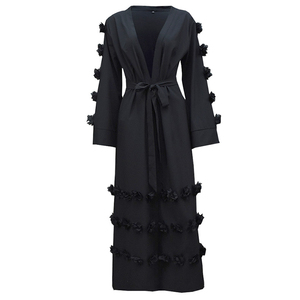 Abito Lungo Islamico da <span class=keywords><strong>Donna</strong></span>, Kaftan Musulmano, Abbigliamento Islamico Femminile - Product Image 1